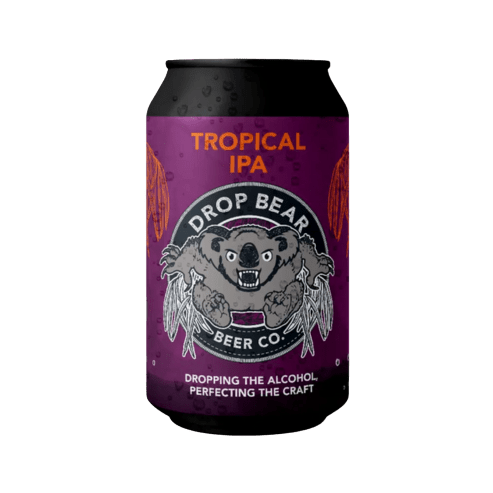 Drop Bear | Tropical IPA Non - Alcoholic Beer - Just Simcoe