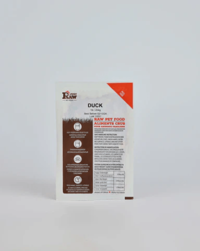 JUST RAW PURE DUCK 6LB - Just Simcoe