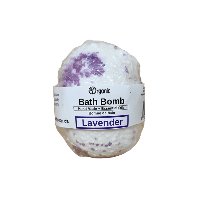 Bath Bomb Lavender - 90gr - Just Simcoe