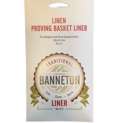 Linen Proving Basket Liners- 2 sizes