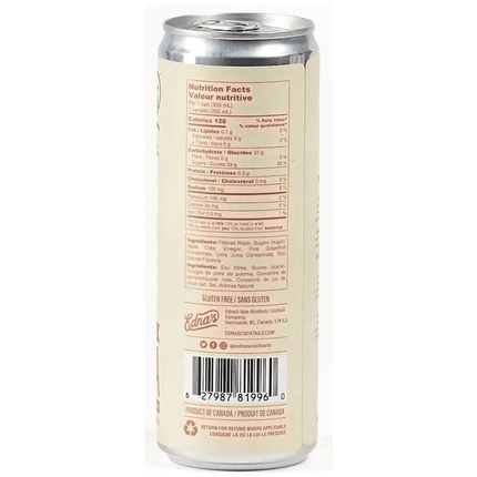 Edna's Non - Alcoholic Paloma - Just Simcoe