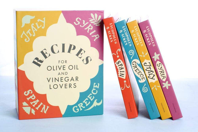 Recipe Books for Olive Oil and Balsamic Vinegar - 4 Styles - JustSimcoe.ca