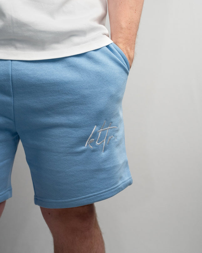 KLTR 7" Sweatshorts Powder Blue - Just Simcoe