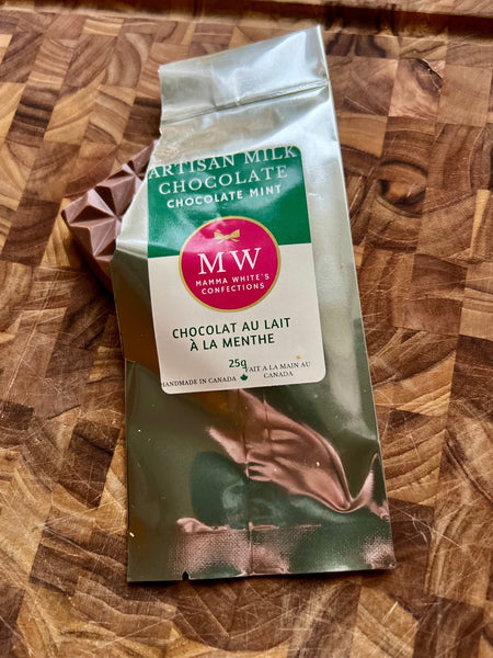 Milk chocolate mint