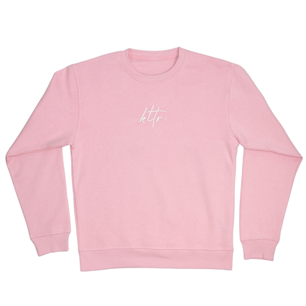 KLTR Crewneck Baby Pink - Just Simcoe