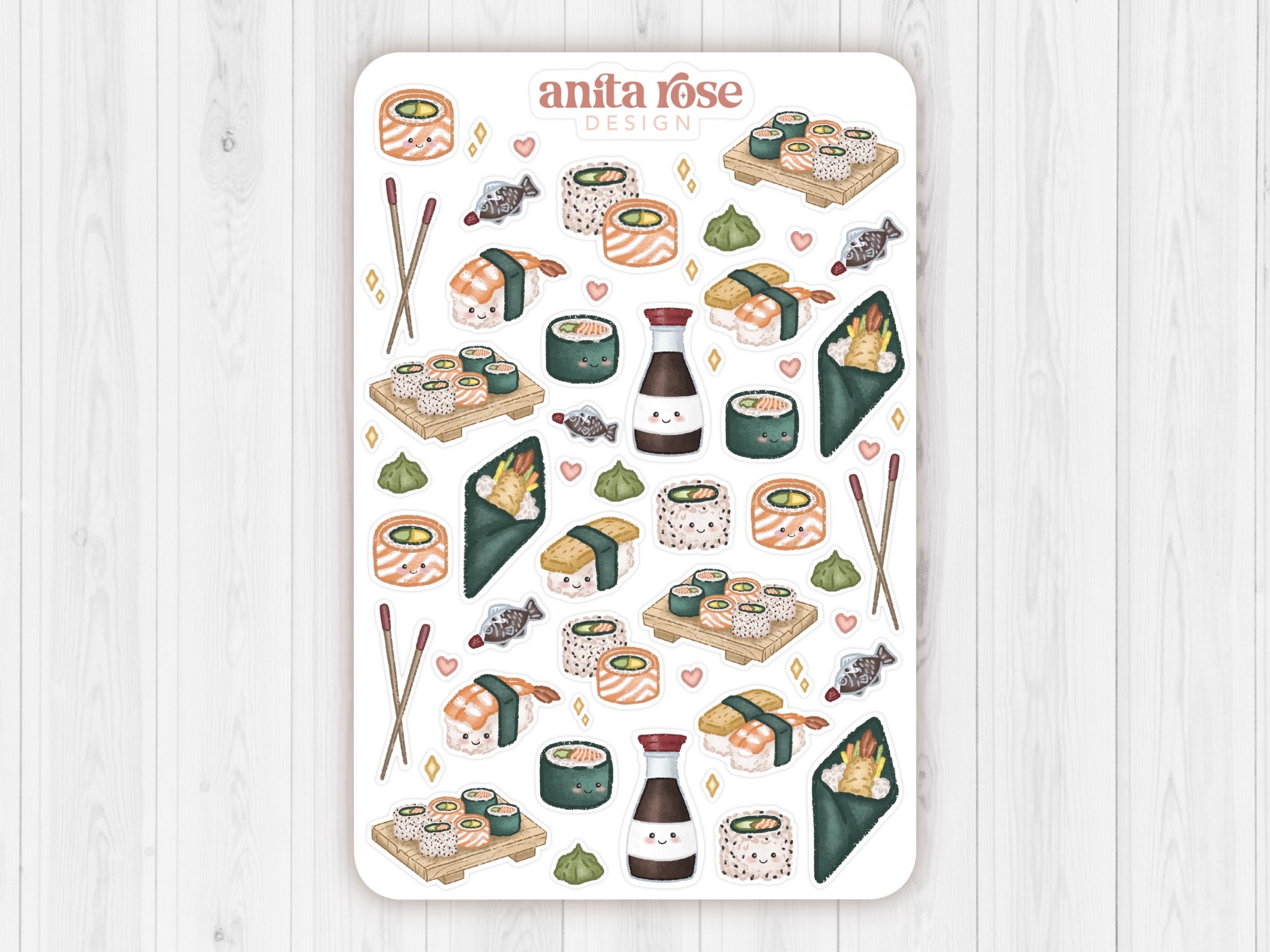 So Sushi Sticker Sheet