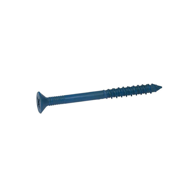 1/4" X 1-1/4" Flat Phillips Tapcon (Qty: 1000)