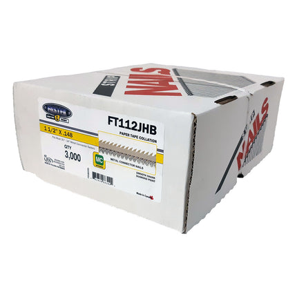 10D .148" X 1-1/2" Smooth Brite Joist Hanger Nail (Qty: 3000)