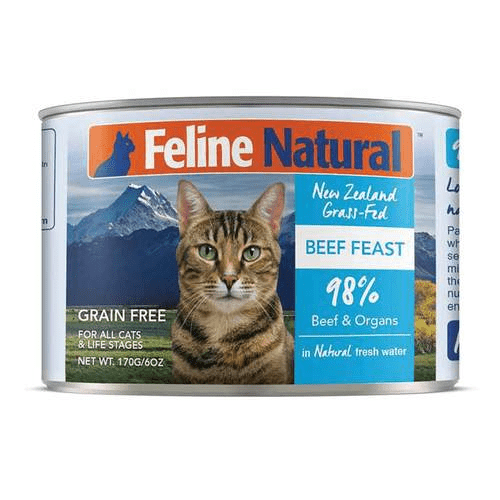 FELINE NATURAL BEEF CAN 170G - Just Simcoe