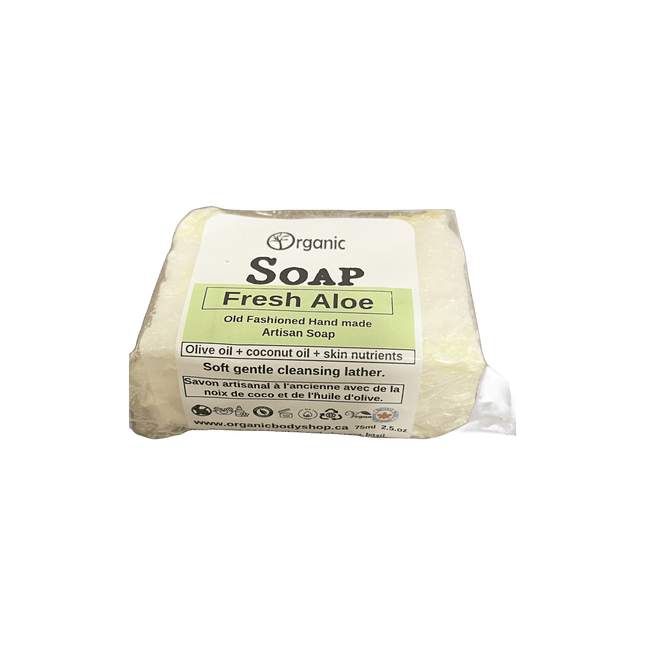 Fresh Aloe artisan soap bar 75ml - Just Simcoe