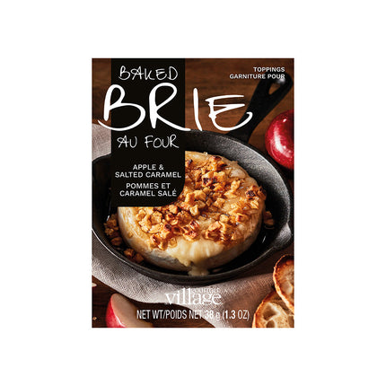 Apple & Salted Caramel Brie Topping
