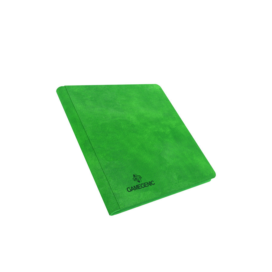 GameGenic Zip-Up Album 24 Pocket Binder - Green (12 pockets per page) - Local Pickup Only