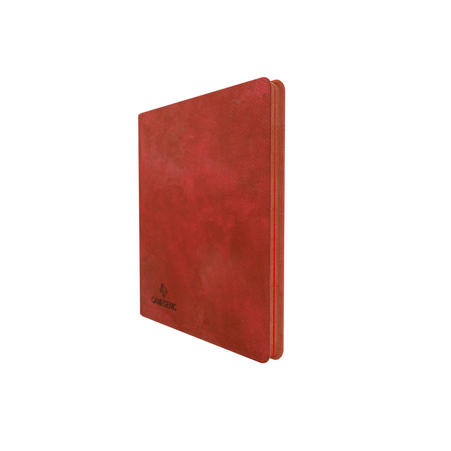 GameGenic Zip-Up Album 24 Pocket Binder - Red (12 pockets per page) - Local Pickup Only