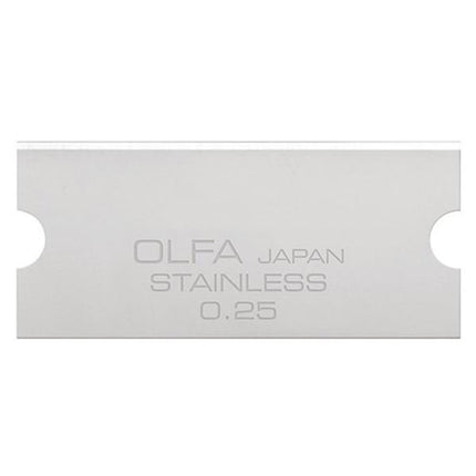 OLFA Stainless Steel Glass Scraper w/ 6 Blades 30mm
