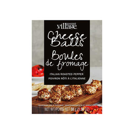 Mix Roasted Pepper Cheeseball