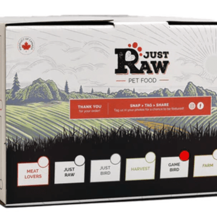 JUST RAW PURE GAME BIRD COMBO 24LB - Just Simcoe