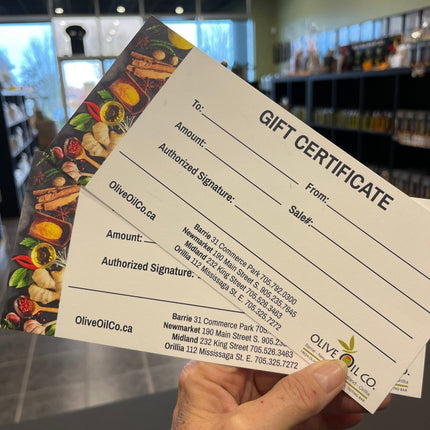 Gift Certificates - JustSimcoe.ca