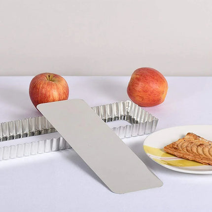 13.8"x4.3"x1" Rectangular Fluted Tart Pan