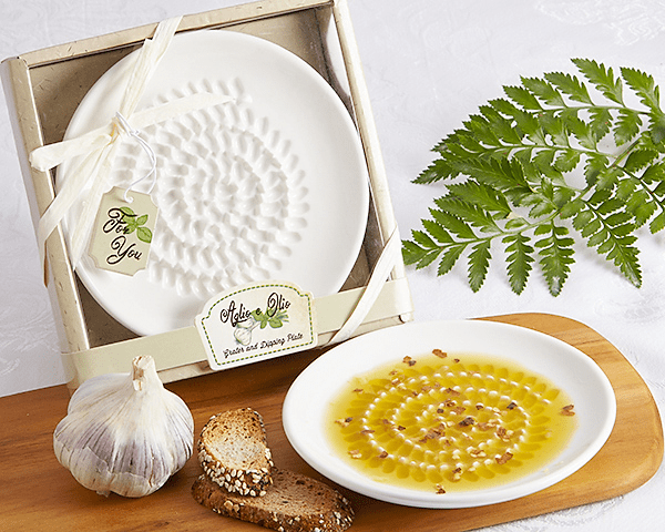 Dipping Plate - Aglio e Olio Garlic Grater - JustSimcoe.ca