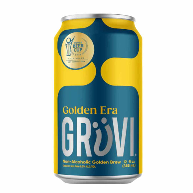 Gruvi Golden Era Non - Alcoholic Lager - Just Simcoe