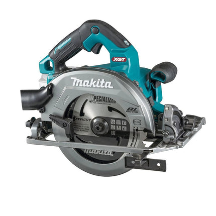 Makita XGT 40V Max Li-ion Brushless 7-1/4" Circular Saw w/ Guide Rail Base