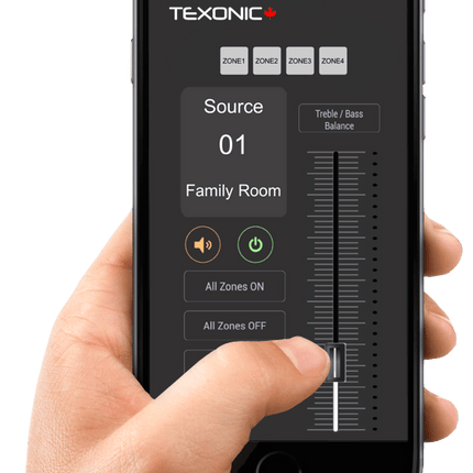 Whole-House Audio System | Wi-Fi Streaming | 4 Channel stereo - TEXONIC AV Inc