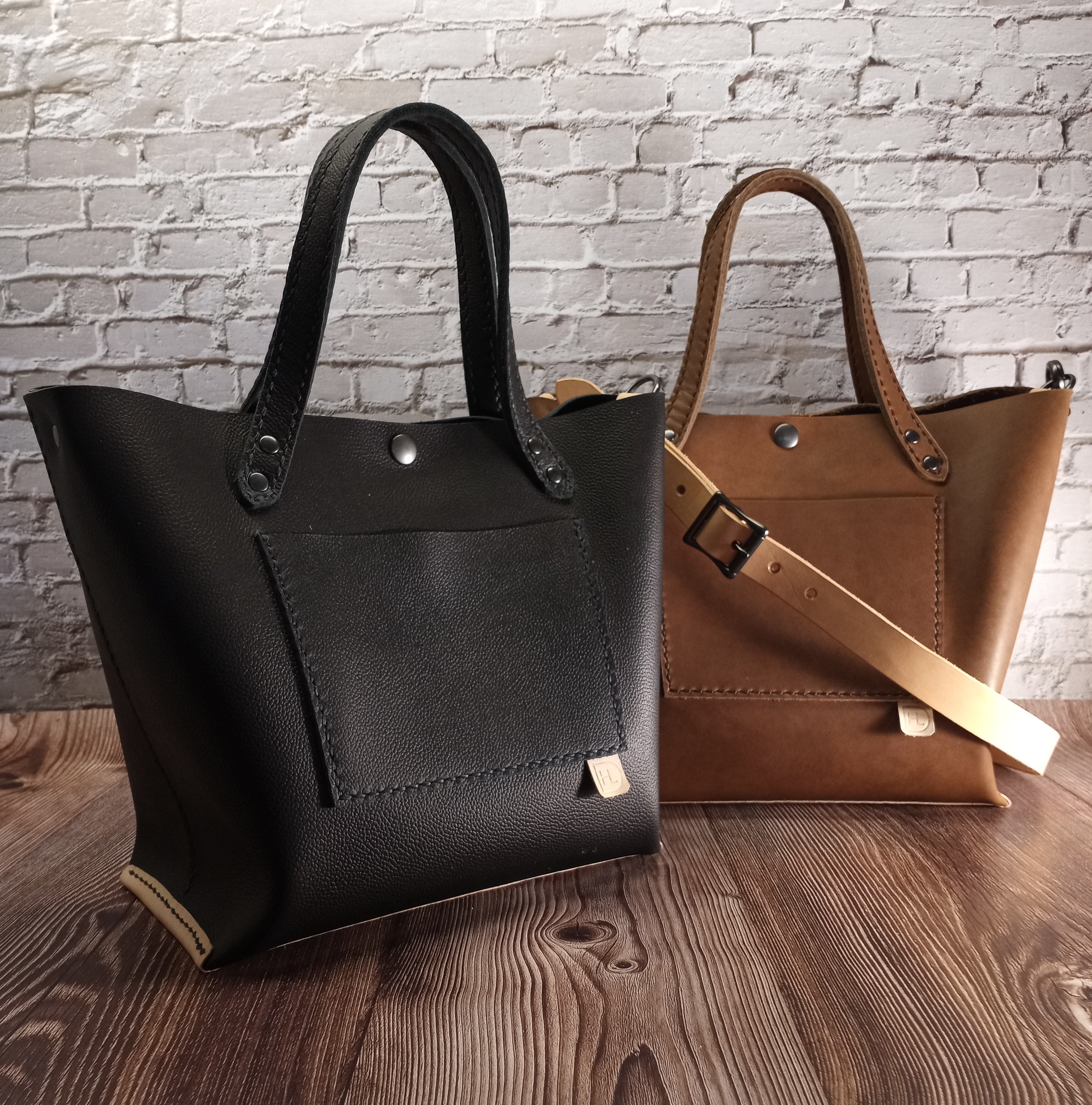 The Harper Bag in Pebbled Black - Ready to Ship