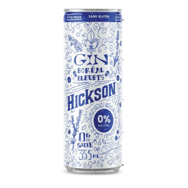 Hickson Non - Alcoholic Blueberry Gin & Tonic - Just Simcoe
