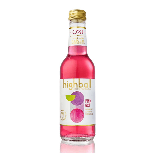 Highball Non - Alcoholic Pink G & T Cocktail - Just Simcoe
