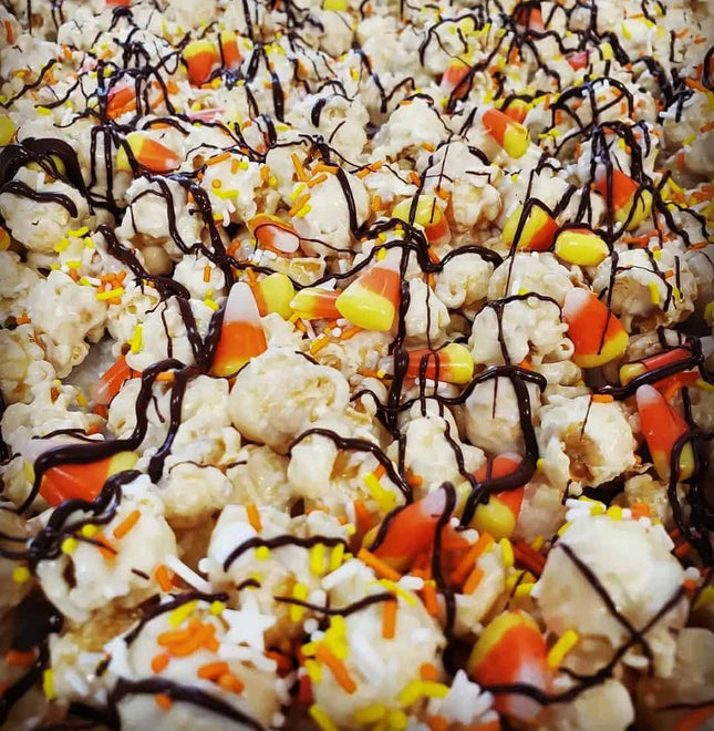 Chocolate Caramel Corn (Halloween)