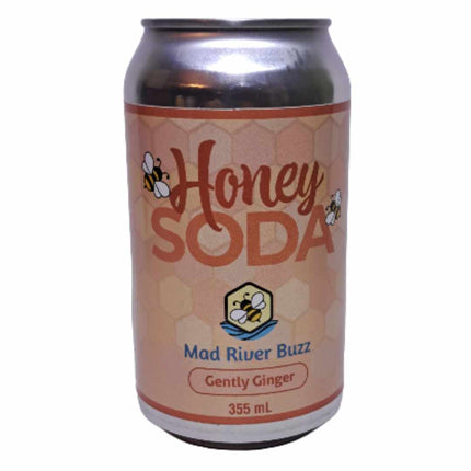Mad River Buzz Honey Soda Gently Ginger