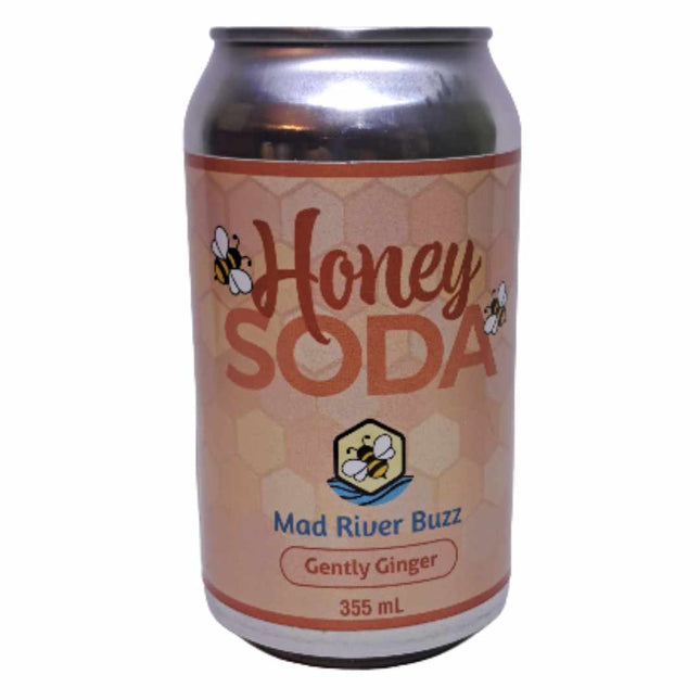 Mad River Buzz Honey Soda Gently Ginger
