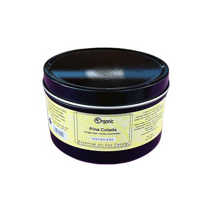 Piña Colada Soy Candle | 2-Wick, 8 oz Tin