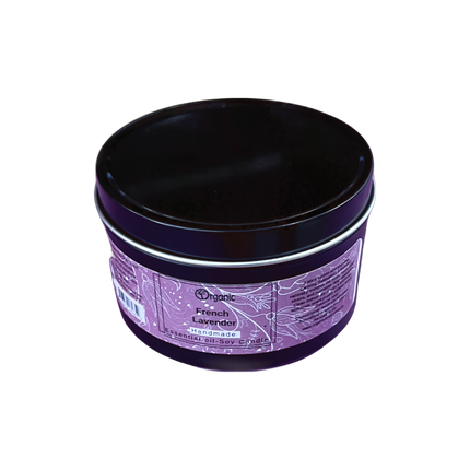 Calm Lavender Soy Candle | 2-Wick, 8 oz Tin