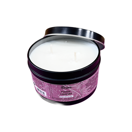 Calm Lavender Soy Candle | 2-Wick, 8 oz Tin