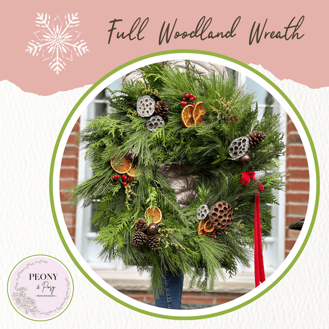 Peony & Posy - Woodland Wonder Wreath - Just Simcoe