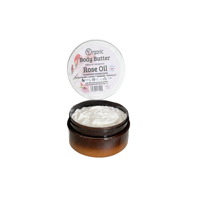 Body Butter.Rose. 8oz
