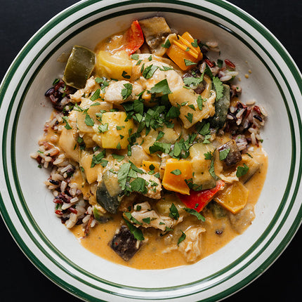Thai Coconut Chicken Curry with Red and Black Rice Kit
