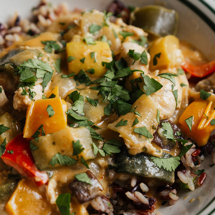 Thai Coconut Chicken Curry with Red and Black Rice Kit