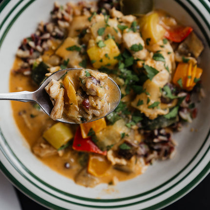 Thai Coconut Chicken Curry with Red and Black Rice Kit