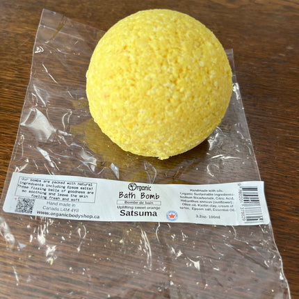 Satsuma Bath Bomb 100ml - Just Simcoe