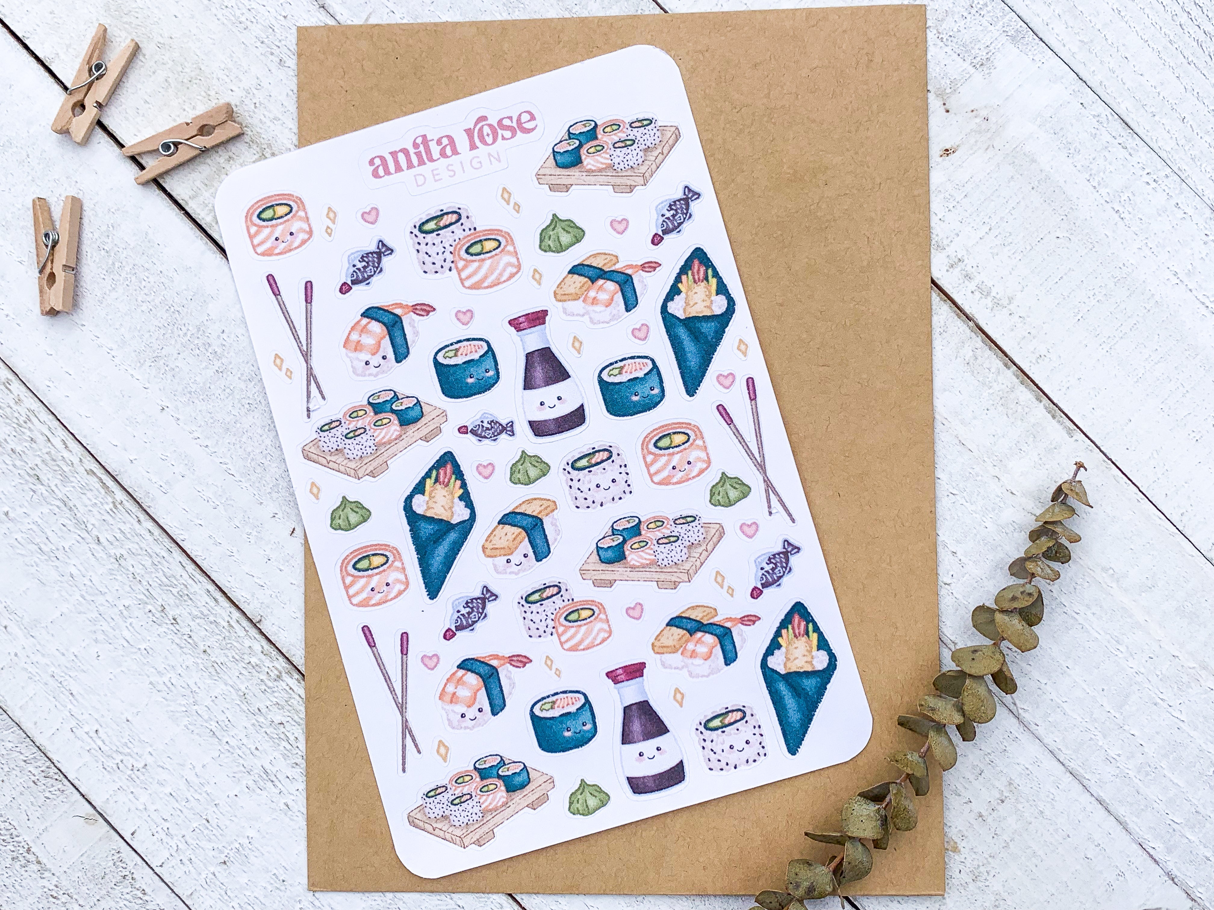 So Sushi Sticker Sheet