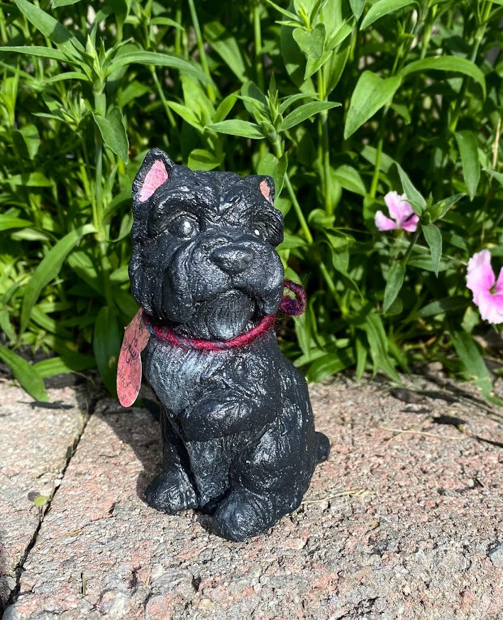 Terrier Statue, Terrier Ornament, West Highland Terrie, Cairn Terrier, Scottish Terrier, Norwich Terrier, Indoor/Outdoor Statue