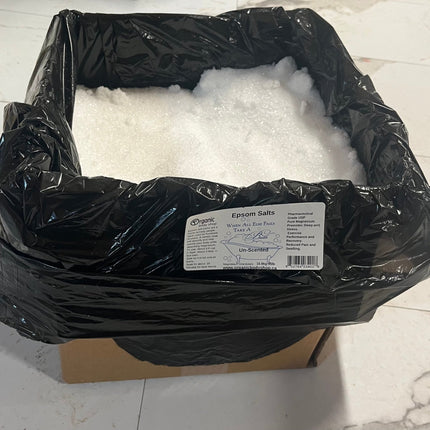 Epsom salt.Pure Magnesium. Unscented 35Lb. Box - Just Simcoe