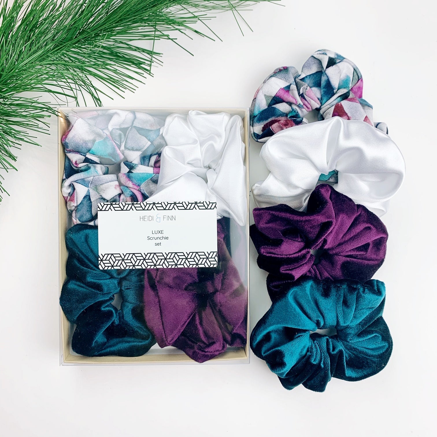 Luxe Scrunchie gift box set - Jewels