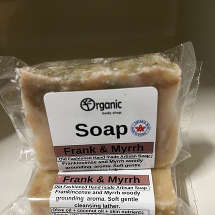 Frank & Myrrh Soap Bar - Artisian - Just Simcoe