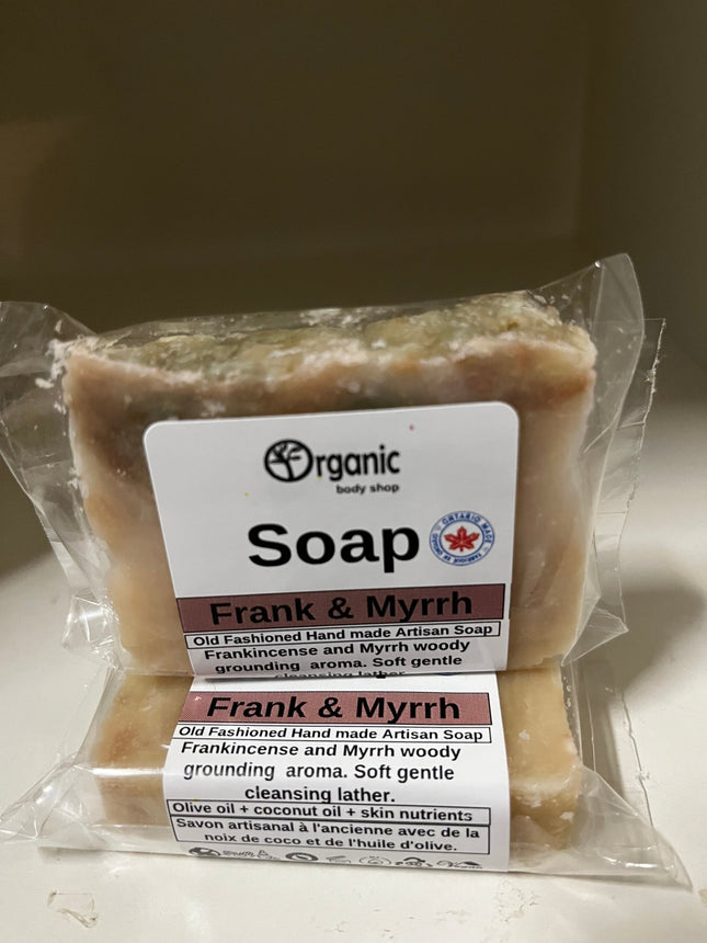 Frank & Myrrh Soap Bar - Artisian - Just Simcoe
