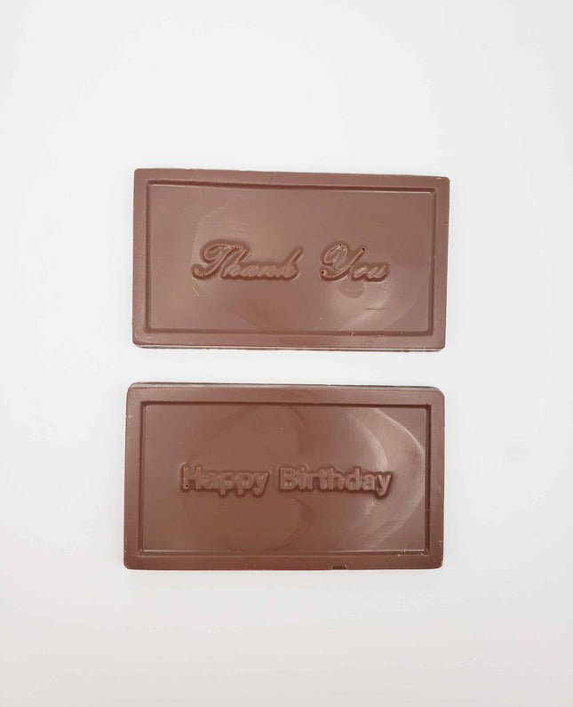 Chocolate Note Plaque