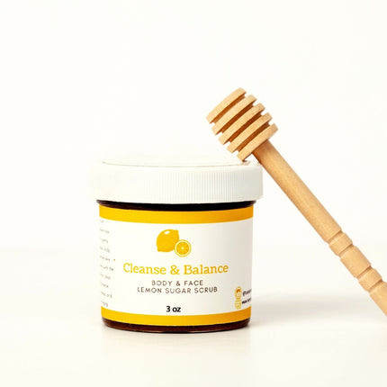 Travel Size Lemon Sugar Scrub - Just Simcoe