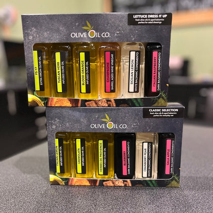6 - Pack 60ml Oil & Vinegar Gift Sets - 2 Styles - JustSimcoe.ca